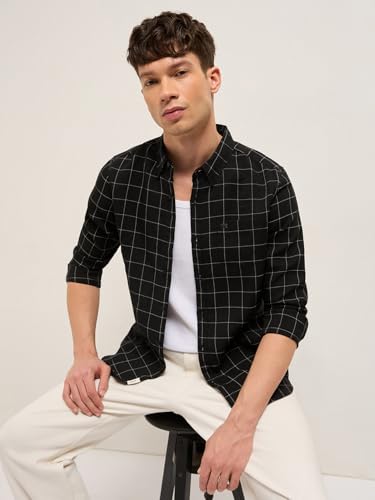 Image of THE Bear House Men's Printed Relaxed Fit Shirt