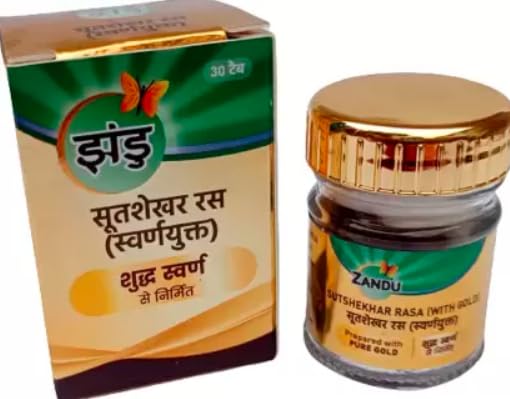Zandu Sutshekhar Rasa,(WITH GOLD), 30 Tablets (B0CP5C2MRN) Amazon Price History, Amazon Price Tracker