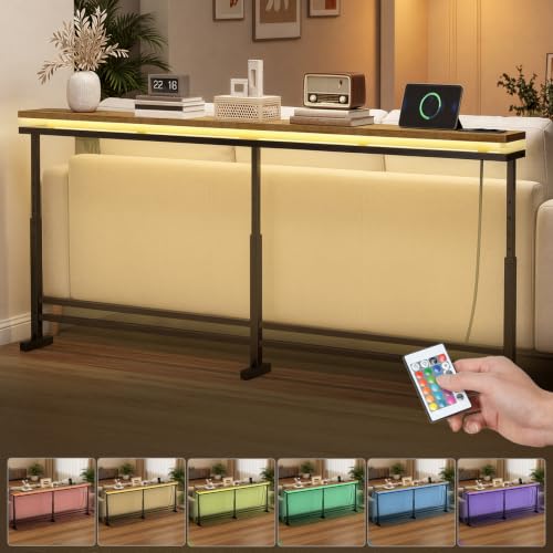 Mesa consola YATINEY con altura regulable para solucionar desniveles en el suelo 6