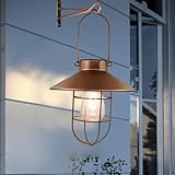 Nombreuses utilisations : les lanternes solaires peuvent être accrochées partout où vous le souhaitez, parfaites pour le jardin, la cour, la terrasse, le porche, le mur, les allées, les pelouses, le camping, les arbres, les pergolas, etc. Vous pouvez également charger l'énergie solaire à l'extérieur et l'utiliser à l'intérieur. Dimensions de la lampe solaire de jardin : 21,5 x 21,5 x 37,1 cm.
