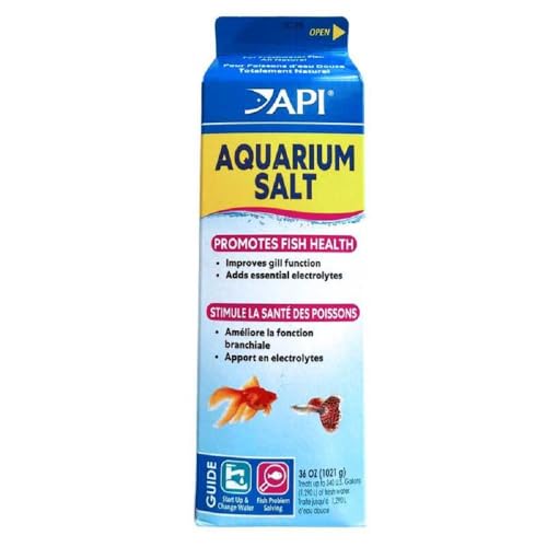 API AQUARIUM SALT Freshwater Aquarium Salt 36-Ounce Box