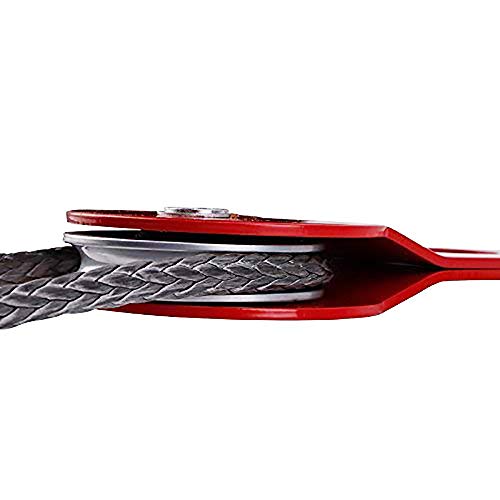 Rugcel Winch 10T Heavy Duty Recovery Winch Snatch Block, 22000Lb Capacity #TOP4