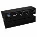 Anrain 5 USB Port Hub for PS4, High Speed Charger Controller Splitter Expansion Adapter