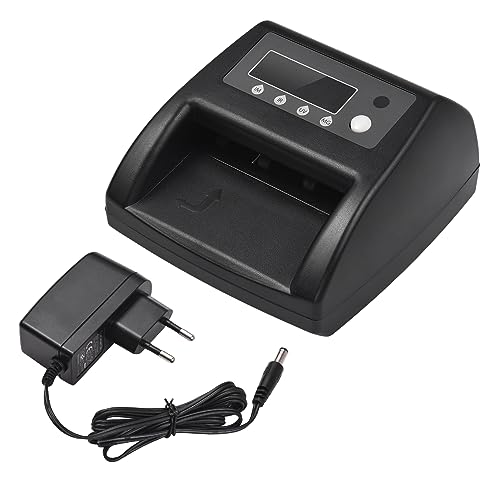 Daconovo Mini Detector UV de Notas Falsas Contador de Dinheiro EUR Detecção Automática de Dinheiro p