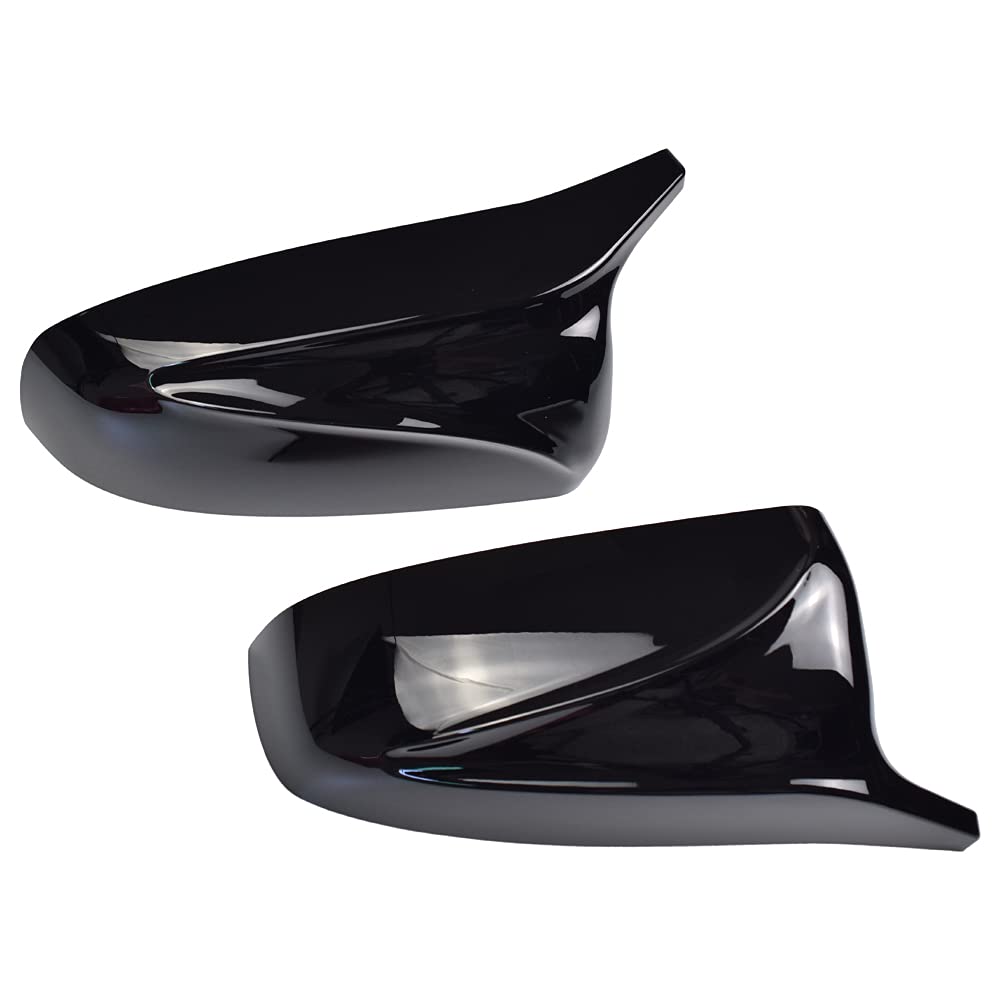 2 Piezas Cubierta De Cáscara del Espejo Retrovisor Izquierdo y Derecho del Coche para B-MW X5 E70 X6 E71 2008-2013
