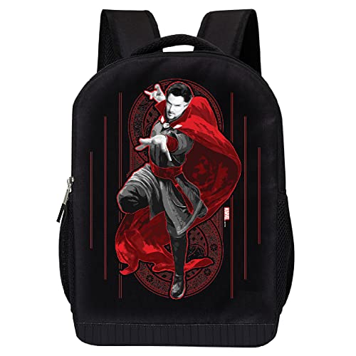 Marvel Doctor Strange Mochila - In the Multiverse of Madness Retro 16 pulgadas Mochila negra con...