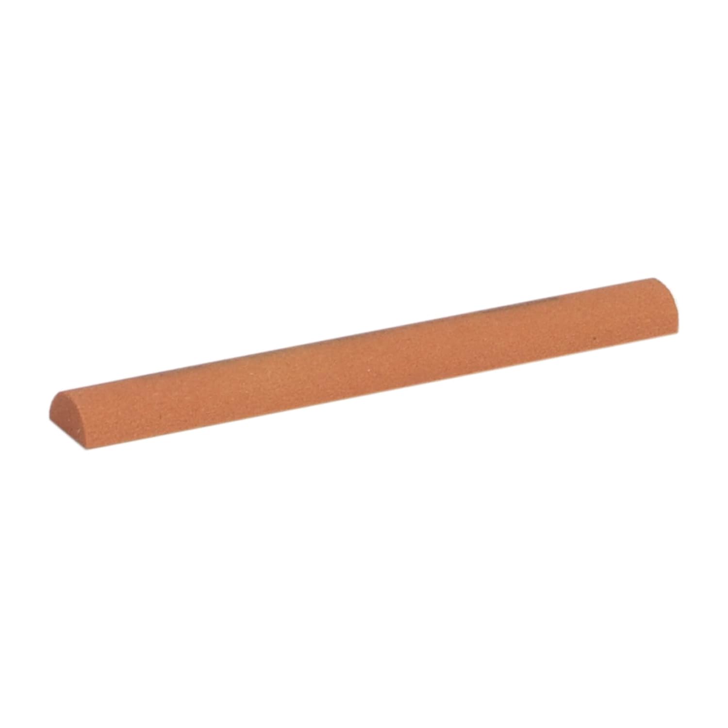 Half Round Abrasive File Sharpening Stones - ff344 4x1/2 fine indiahalf round file