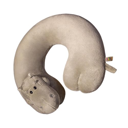 yztju Almohada de cuello para niños,Almohada de cuello de viaje para niños - Almohada de cuello de mascotas - Elegante almohada de cuello en forma de U para viajes en coche,