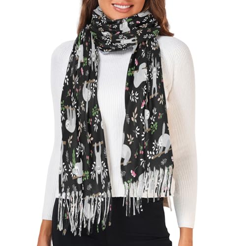 Fustylead Soft Imitation Cashmere Feel unisex for Men and Women Winter Scarf Shawl