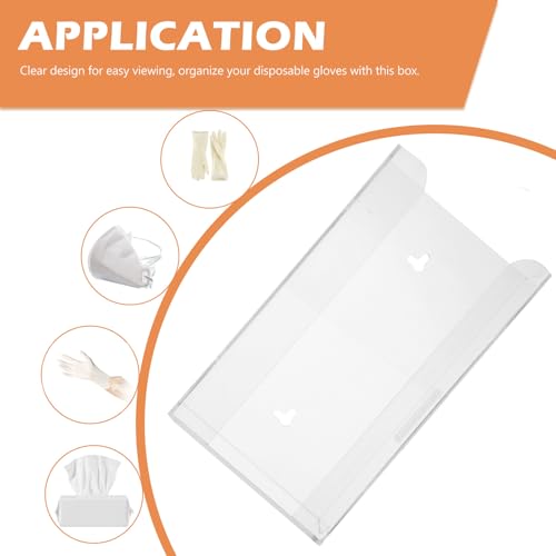 Organizador de guantes transparente acrílico miniatura 2