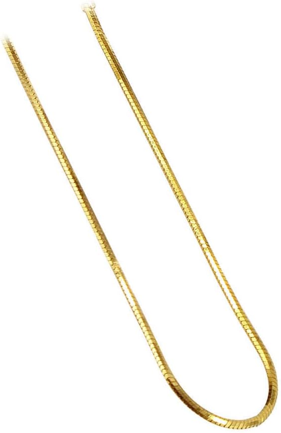 Gem Avenue 14k Yellow Vermeil Snake Chain Anklet Bracelets