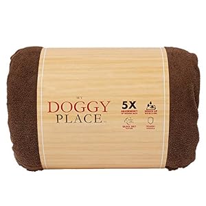 My Doggy Place Large Dog Crate Cover, 48" x 30" x 33" Brown - Machine Washable Dog Kennel Cover with 4 Corner Zippers - Ultra Absorbent Warm Microfiber Chenille Fabric Crate Covers for Dog Cages My Doggy Place Large Dog Crate Cover, 48″ x 30″ x 33″ Brown – Machine Washable Dog Kennel Cover with 4 Corner Zippers – Ultra Absorbent Warm Microfiber Chenille Fabric Crate Covers for Dog Cages