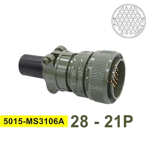 Conectores MIL STD 5015 para sistemas de automatización industrial y paneles MS3102 2