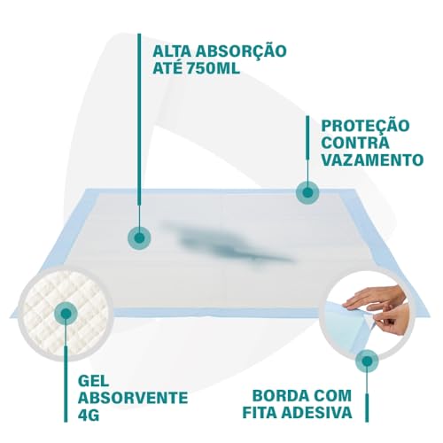 Tapete Higiênico Pet Cachorro Artiko Artikão 50 Unidades 60x60cm