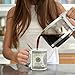 Xasbseulk Taza de cerámica Màgicc con billetes de dólar Imagen de Xasbseulk Taza de cerámica Màgicc con billetes de dólar