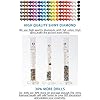 SHEGZHUC Diamond Painting wenskaarten, set van 6 stuks