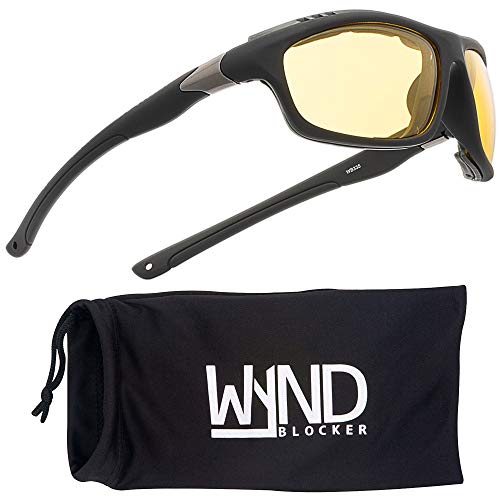 WYND Blocker Airdam Sunglasses Motorcycle Riding, Driving, Fishing, Boating Wrap