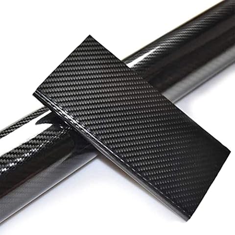 XiXiRan 6D Carbon Film Car Film Carbon Vinyl Wrap 30 cm x 152 cm Paint Protection Film Carbon Waterproof Flexible Carbon Film Car Sticker with Air Channels Cover