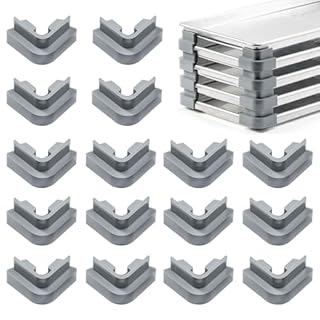 Silicone Tray Stackers for Harvest Right Freeze Dryer Trays –16 pcs Freeze Dryer Accessories Stacks for 5 Trays, Freeze Dryer Machine Accessories