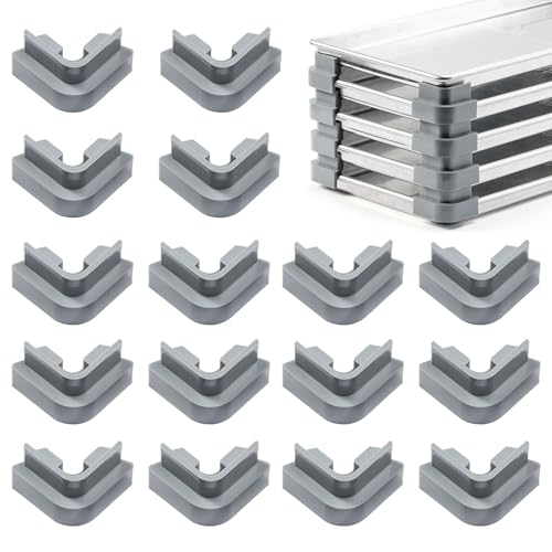 Silicone Tray Stackers for Harvest Right Freeze Dryer Trays â€“16 pcs Freeze Dryer Accessories Stacks for 5 Trays, Freeze Dryer Machine Accessories