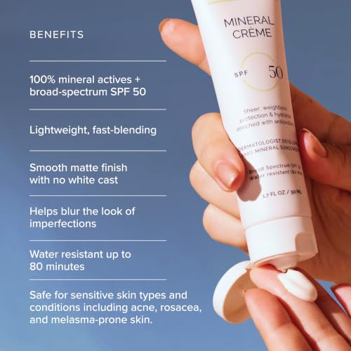 MDSolarSciences Mineral Crème Sunscreen SPF 50, view 3