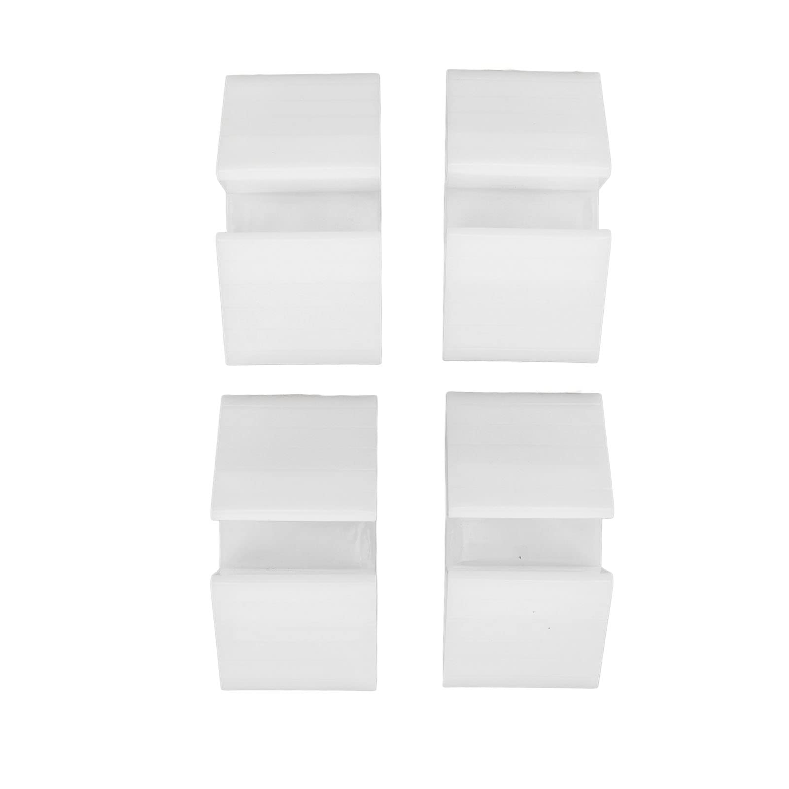 Rengu 4 Pcs Pp Pet Gate Support Feet Dog Fence Reinforcement Support Feet For Stair Gate