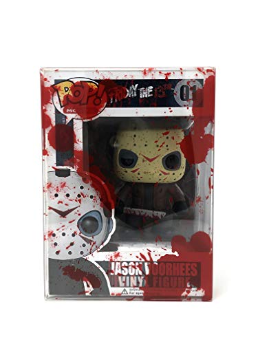 Poptekta POP-PROTECTOR-BLOOD-5PK 4Hrse - Blood Splatter Design Pop Protectors Soft Shells Acid Free Plastic Protector Case Fits 4-Inch Figures Strong thumb #2