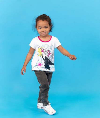 Marvel Spider-Man Spider-Gwen Ghost Spider2 Pack T-Shirts Toddler to Big Kid2