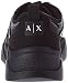 Armani Exchange Running, Zapatillas para Mujer, Black, 41 EU