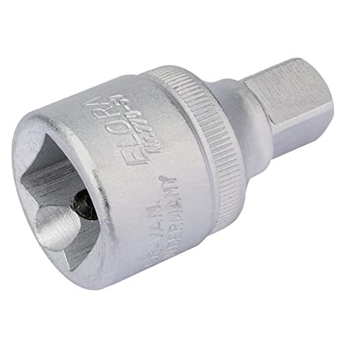 Draper 25523 Elora Female to Male Socket Converter, 3/4" x 1/2", Blue, 3/4" (F) x 1/2" (M) - Image 2