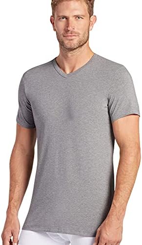 Shirts Slim Fit Cotton Stretch V-Neck 