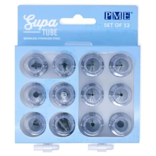 PME Supa Tube Nozzles Stainless Steel Set