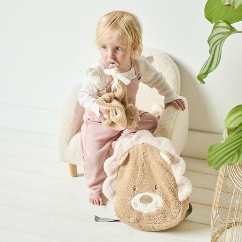 Nattou Comforter Doudou Rhino Teddy, 39 Cm, Teddy Caramel - 11