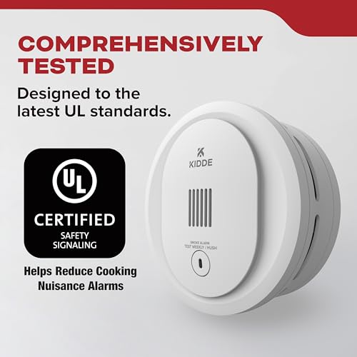 Kidde 21032812 Smoke Detector, 4-Inch Compact thumb #4