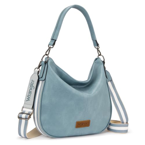 Image of Wrangler Hobo Bags Crossbody Bag for Women Shoulder Purse Handbags with Adjustable Strap