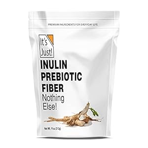 It’s Just! – Inulin Prebiotic Fiber Sweetener, Product of Belgium, Chicory Root Powder (11 Ounce)