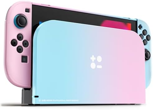 （12:00時点） BJBT Switch 2対応 ドックケース【Switch 2カバー+ドック カバー】ドック用 ベース保護ケース 付けたままドックに対応 全面保護·分解簡単·指紋防止·高感度·分体式設計 プレゼント【Gradient blue】