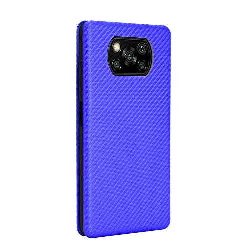 Custodia® Funda Flip Billetera Compatible para Xiaomi Poco X3 NFC (Patrón 3)