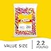Toffix Fruit Chews, Center Filled Soft Fruit Chews Candy Individually Wrapped Snacks, Orange, Strawberry, Pineapple, Watermelon & Apple, Fruity Flavored Chewy Candies, 2.2 Pound Bulk Bag, Pack of 1