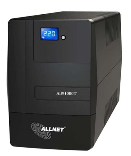 ALLNET USV 1000VA Line-Interactive, USB, LCD-Display