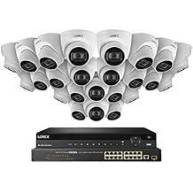 32-Channel NVR System with 4K 8MP IP Dome Cameras with Listen-In Audio 24