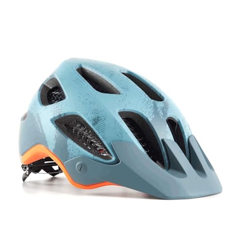 Trek Rally Wavecel MTB Fahrrad Helm blau/orange 2024: Größe: L (58-63cm)