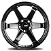 AVID.1 AV-06 Gloss Black 18x8.5 Custom Wheel – Fits 5x112 Bolt Pattern with +35 Offset – Lightweight Performance Alloy Wheel – Aggressive Street Style & Track-Ready Car Accessories