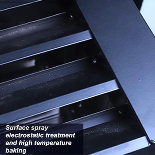 Chimney Cap, Square Fireplace Chimney Cover, Aluminum Alloy with Rainproof Tapered Top for Outside Flue Cover (Fits 24x24 Inch)