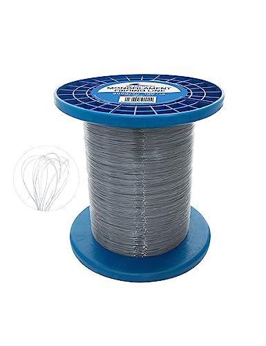 Image of BLUEWING Monofilament Fishing Line Clear Mono Fish Wire Thin Diameter String 6-400 lbs, 50-3000 Yards
