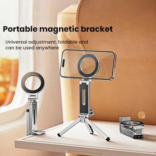 Trípode magnético de bolsillo para MagSafe con soporte multifuncional 2