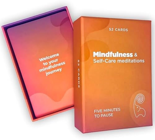 Mindfulness and Self Care Meditations Cards - Quotes & Affirmatio...