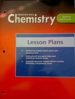 Paperback PRENTICE HALL/CHEMISTRY/LESSON PLANS/NORTH CAROLINA Book