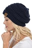 C.C Trendy Cable Knit Beanie