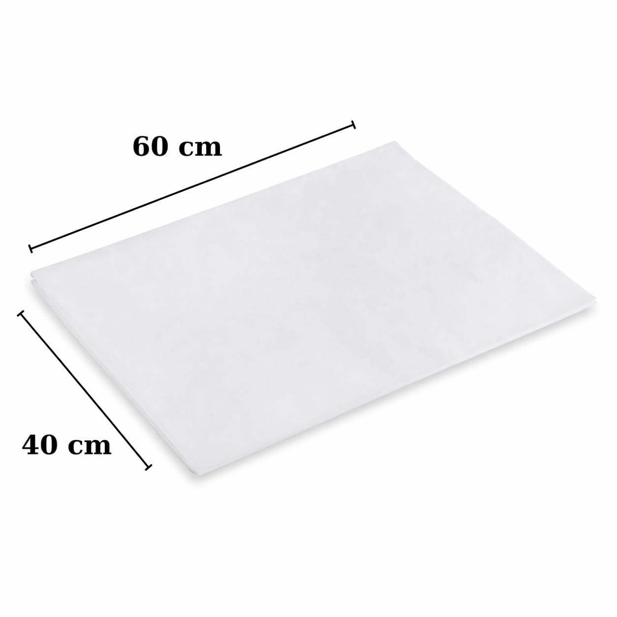 Broken Stone Yağlı Tepsi Pişirme Kağıdı 40x60 cm – 500 Adet | Yapışmaz Fırın Kağıdı, Gıda Temasına Uygun, Endüstriyel & Ev Kullanımı için (Fırın, Cafe, Pastane)